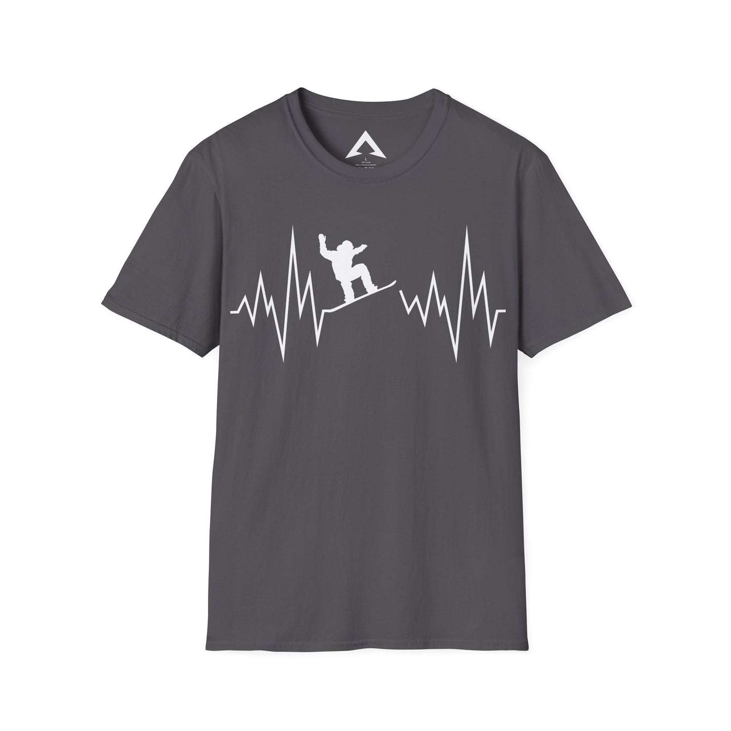 Snowboarder EKG T-Shirt