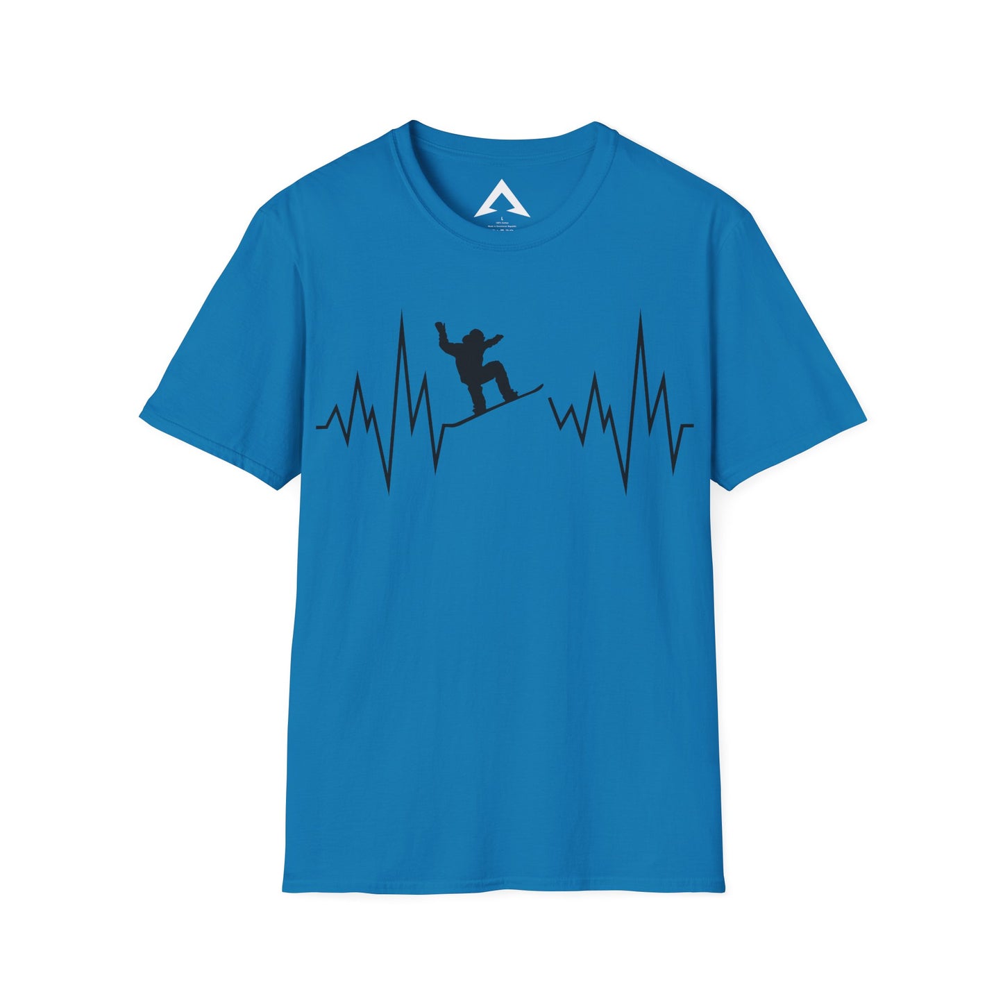 Snowboarder EKG T-Shirt