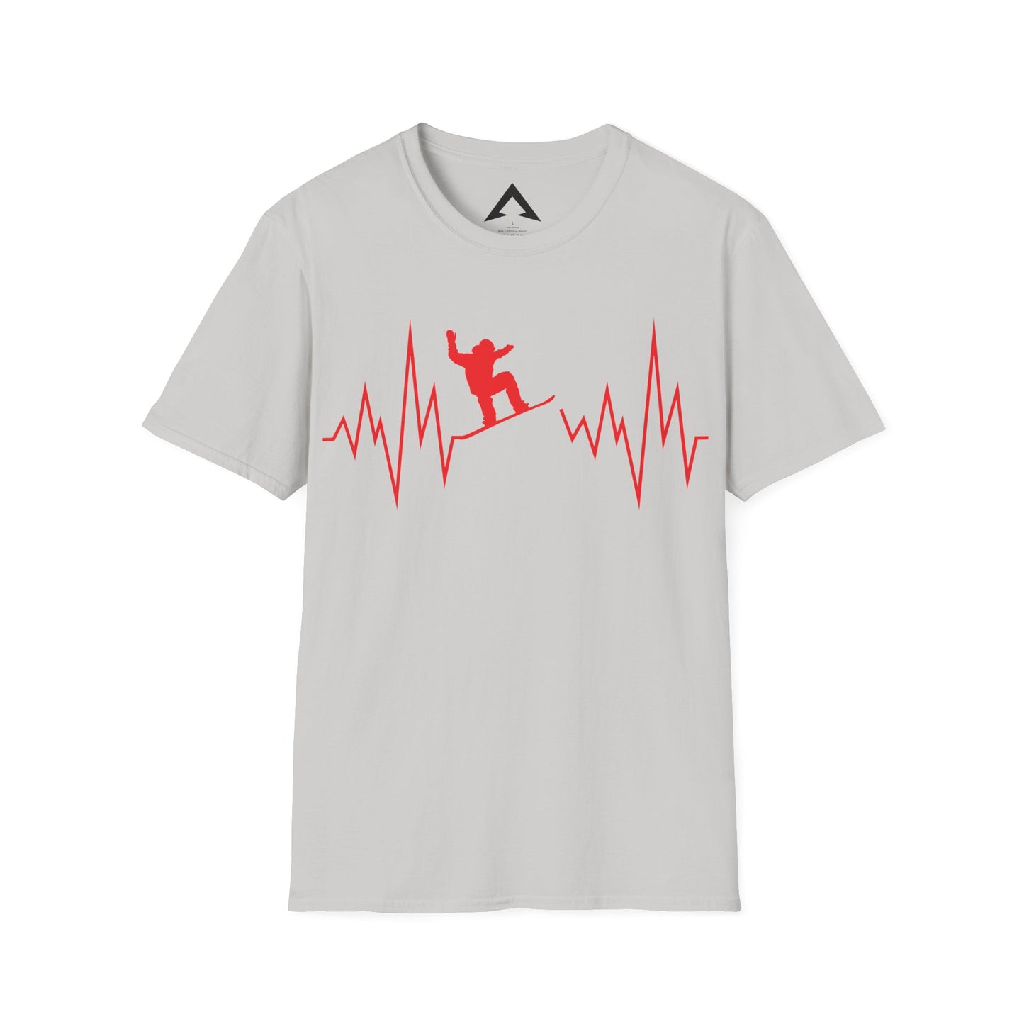 Snowboarder EKG T-Shirt